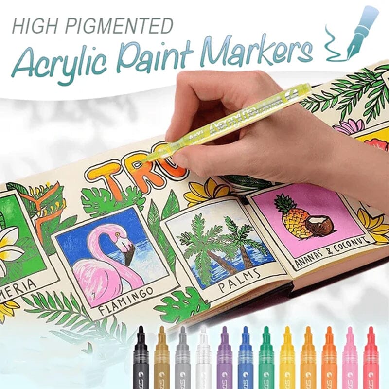 Acrylic Paint Art Markers